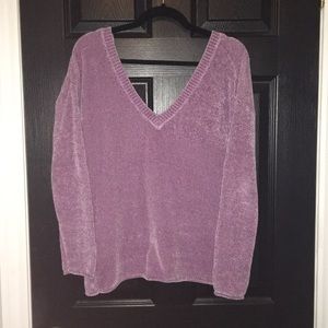 Purple sweater